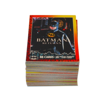 Batman Returns Topps Sammelkarten 88 Stück + 10 Stadium Club Cards